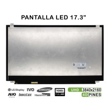 PANTALLA LED DE 17.3" PARA PORTÁTIL LQ173D1JW31 3840X2160 40 PINES REACONDICIONADA
