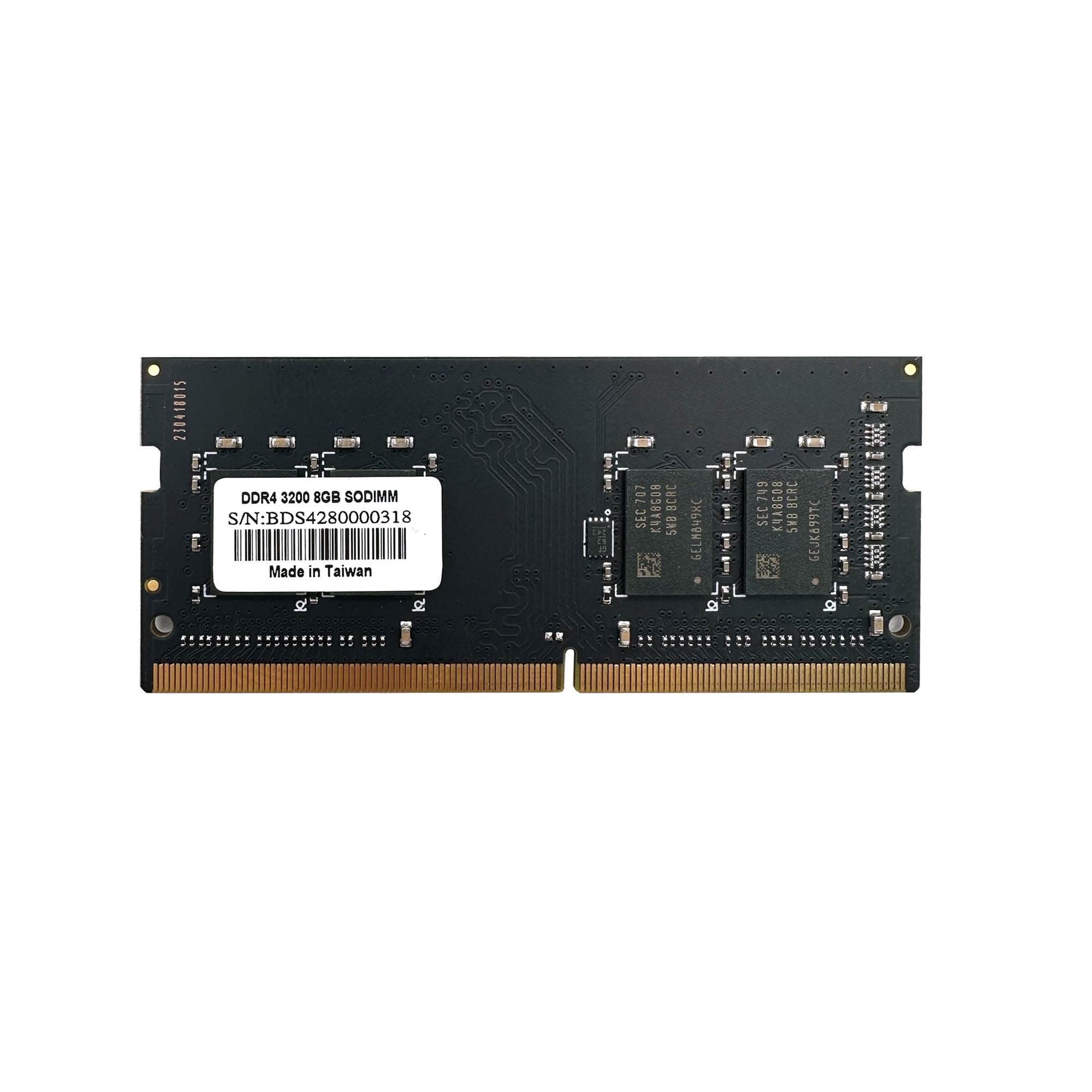 Memoria RAM DDR4 8GB 3200Mhz SODIMM para laptop