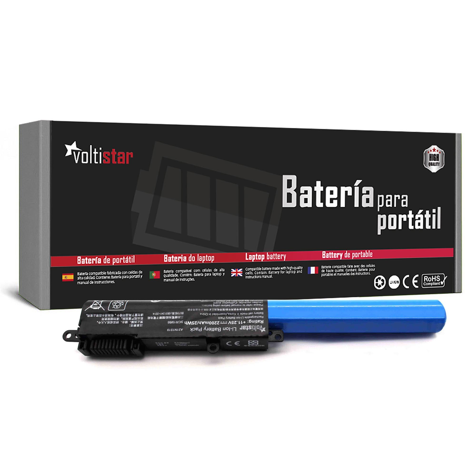 Laptop battery Asus A41-X550E - High Quality Cells & Korea